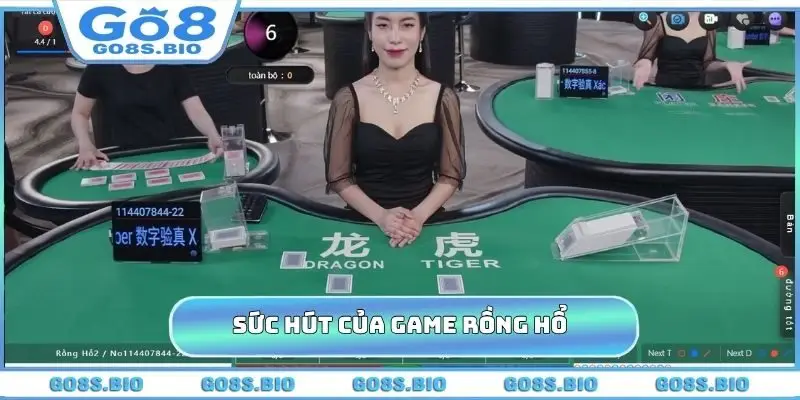 Sức hút của game Rồng Hổ đổi thưởng